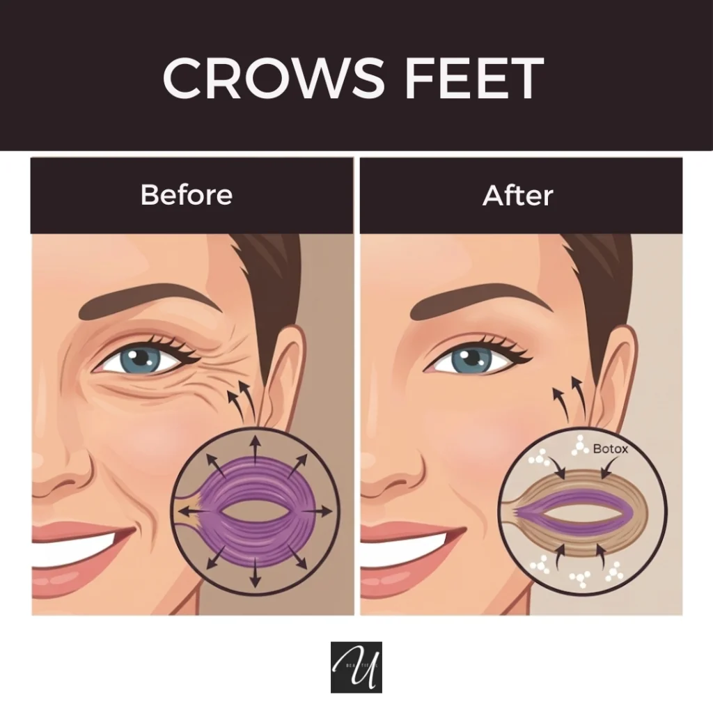 Crows Feet Botox Service